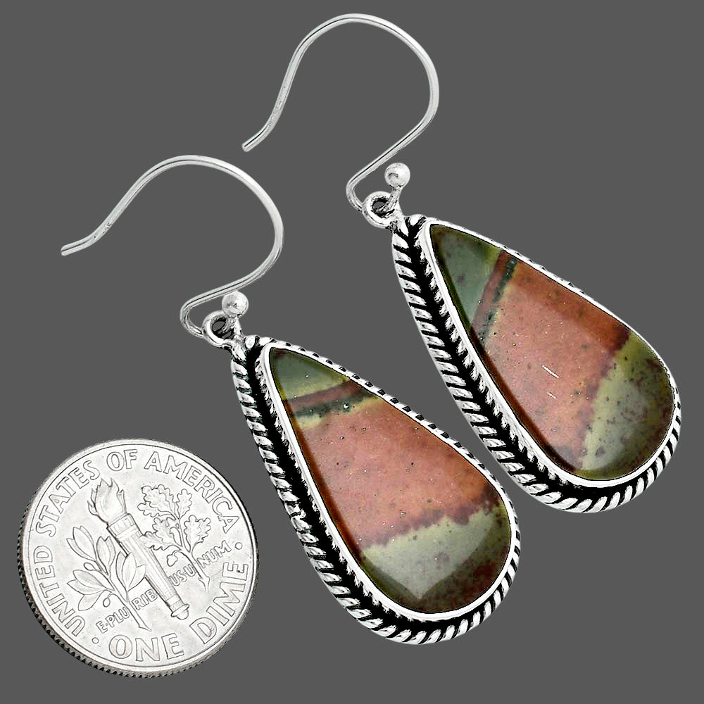 Natural Australian Imperial Jasper Earrings E-1055 56-EE10415