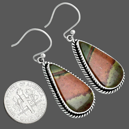 Natural Australian Imperial Jasper Earrings E-1055 56-EE10415