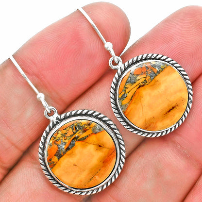 Natural Maligano Jasper - Indonesia Earrings E-1055 56-EE10417