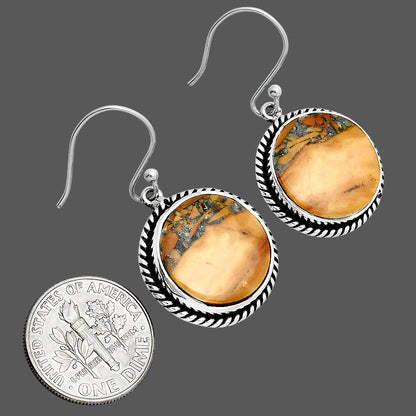 Natural Maligano Jasper - Indonesia Earrings E-1055 56-EE10417