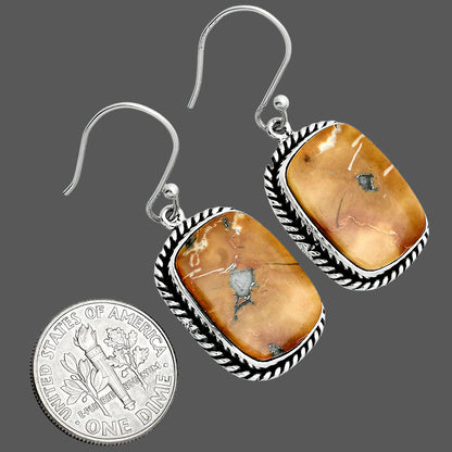 Natural Maligano Jasper - Indonesia Earrings E-1055 56-EE10418