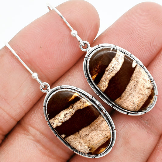 Natural Coconut Jasper Earrings E-1029 56-EE10423