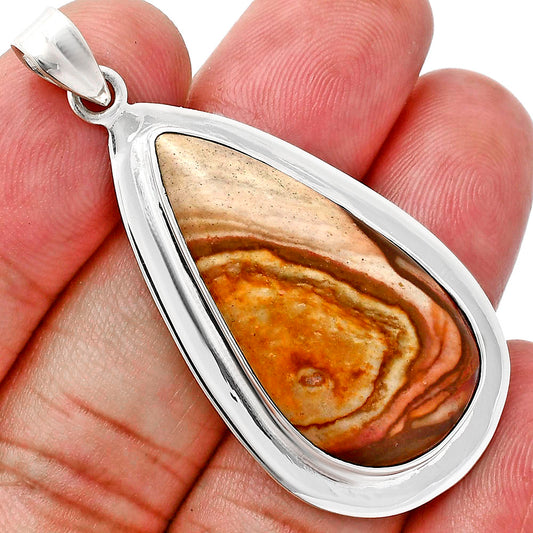 Premium Quality Porcelain Jasper Pendant P-1076 56-EP10532