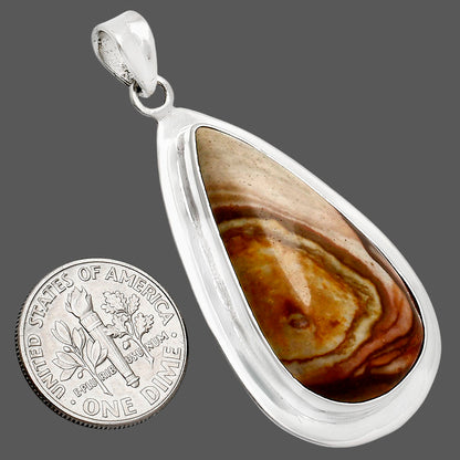 Premium Quality Porcelain Jasper Pendant P-1076 56-EP10532