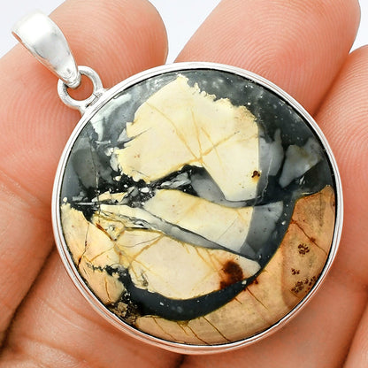 Premium Quality Maligano Jasper - Indonesia Pendant P-1124 56-EP10536