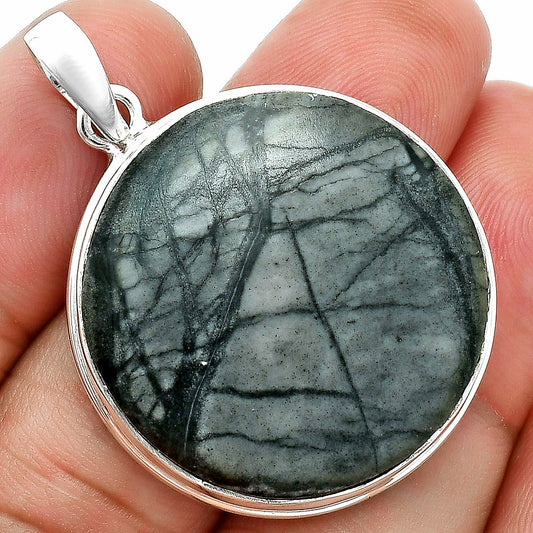 Premium Quality Picasso Jasper Pendant P-1124 56-EP10570