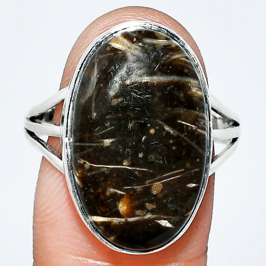 Premium Quality Bat Cave Jasper Ring size-10 R-1003 56-ER14593