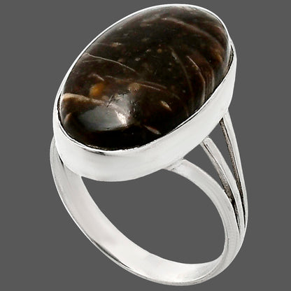 Premium Quality Bat Cave Jasper Ring size-10 R-1003 56-ER14593