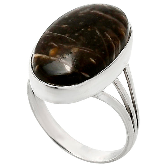 Premium Quality Bat Cave Jasper Ring size-10 R-1003 56-ER14593