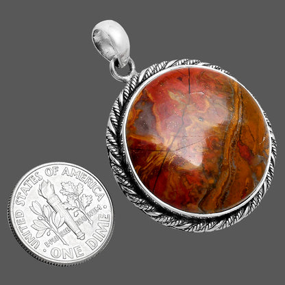 Premium Quality Rare Cady Mountain Agate Pendant P-1074 57-EP10692