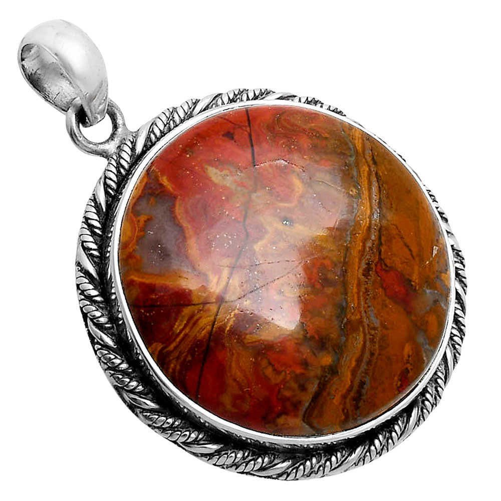 Premium Quality Rare Cady Mountain Agate Pendant P-1074 57-EP10692