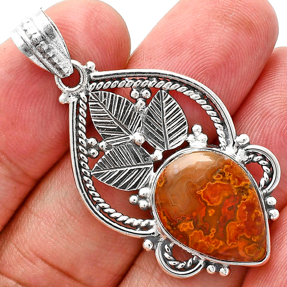 Premium Quality Rare Cady Mountain Agate Pendant P-1258 57-EP10693