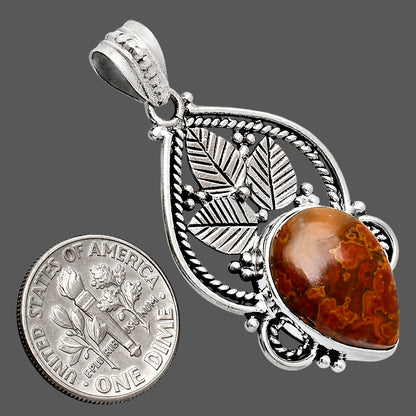 Premium Quality Rare Cady Mountain Agate Pendant P-1258 57-EP10693