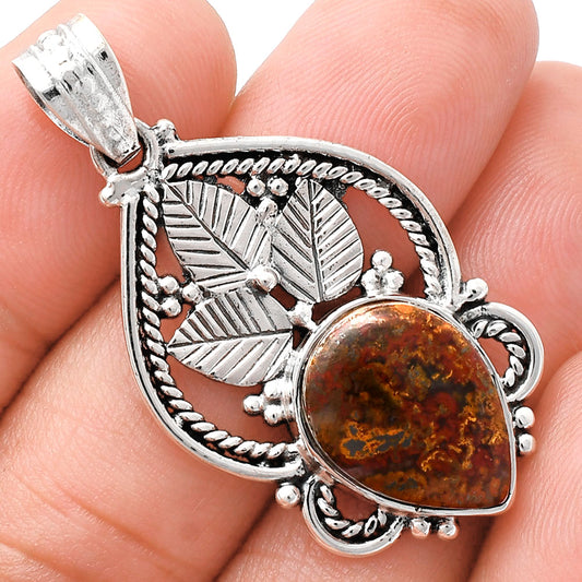 Premium Quality Rare Cady Mountain Agate Pendant P-1258 57-EP10694