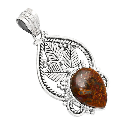 Premium Quality Rare Cady Mountain Agate Pendant P-1258 57-EP10694