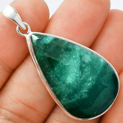 Premium Quality Green Lace Agate Pendant P-1124 57-EP10695