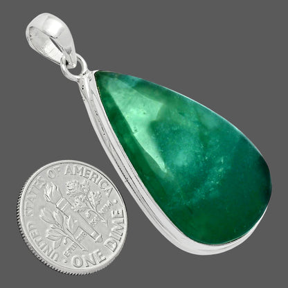 Premium Quality Green Lace Agate Pendant P-1124 57-EP10695