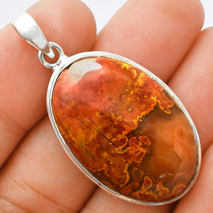Premium Quality Rare Cady Mountain Agate Pendant P-1124 57-EP10696