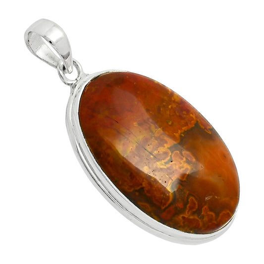 Premium Quality Rare Cady Mountain Agate Pendant P-1124 57-EP10696