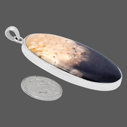 Premium Quality Palm Root Fossil Agate Pendant P-1001 57-EP10699