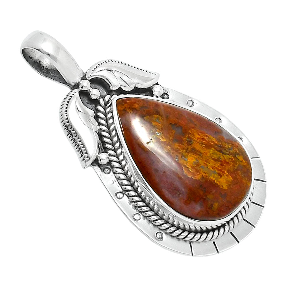 Premium Quality Rare Cady Mountain Agate Pendant P-1568 57-EP10704