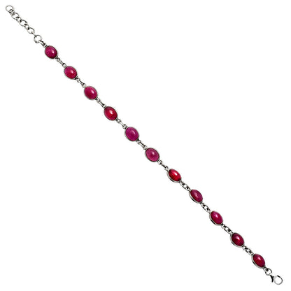 Premium Quality Lab Created Ruby Bracelet B-1001 58-EB10584
