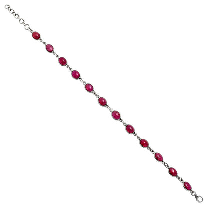 Premium Quality Lab Created Ruby Bracelet B-1001 58-EB10585