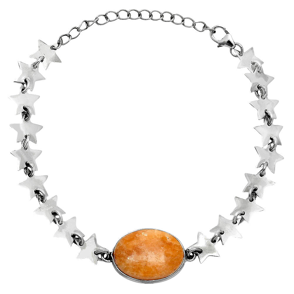 Premium Star - Orange Aventurine Bracelet B-1044 58-EB10605