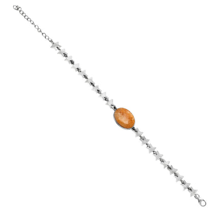 Premium Star - Orange Aventurine Bracelet B-1044 58-EB10605