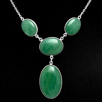 Premium Quality Green Aventurine Necklace N-1013 58-EN10175