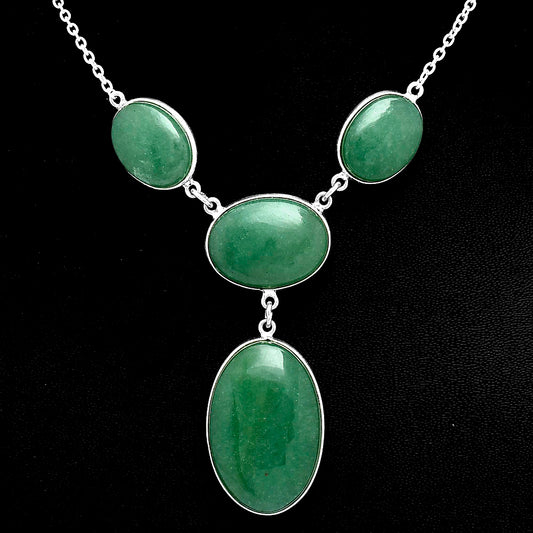 Premium Quality Green Aventurine Necklace N-1013 58-EN10175