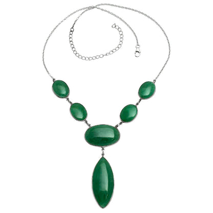 Premium Quality Green Aventurine Necklace N-1013 58-EN10177
