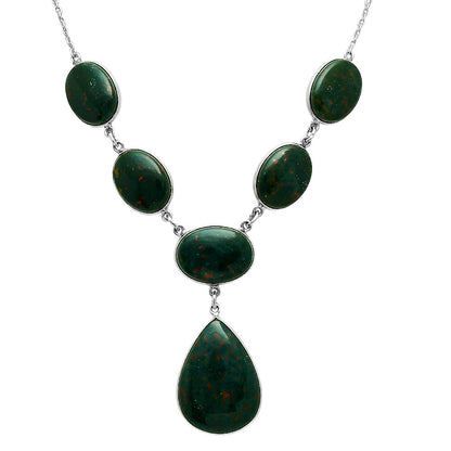 Premium Quality Blood Stone - India Necklace N-1013 58-EN10178