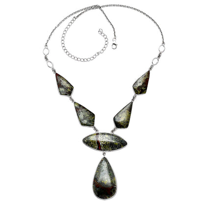 Dragon Blood Stone - South Africa Necklace N-1014 58-EN10198