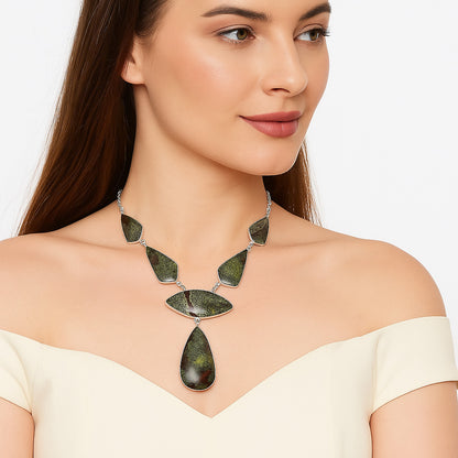 Dragon Blood Stone - South Africa Necklace N-1014 58-EN10198