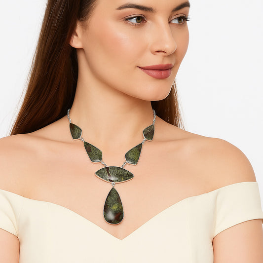 Dragon Blood Stone - South Africa Necklace N-1014 58-EN10198