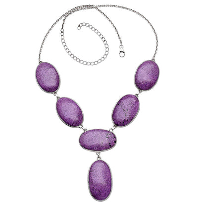 Natural Purpurite - South Africa Necklace N-1013 58-EN10200