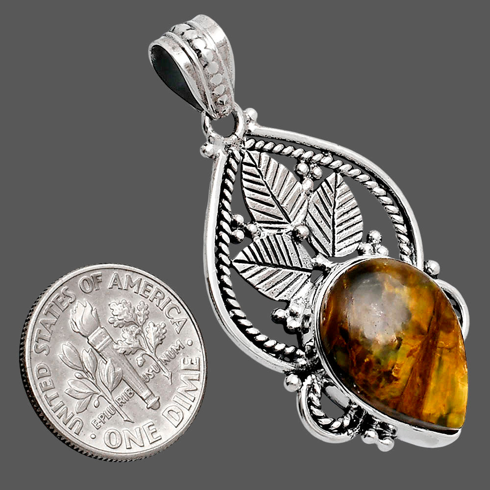 Premium Quality Natural Nellite Pendant P-1258 58-EP10723