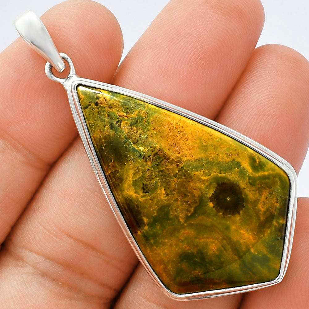 Premium Quality Natural Nellite Pendant P-1124 58-EP10729