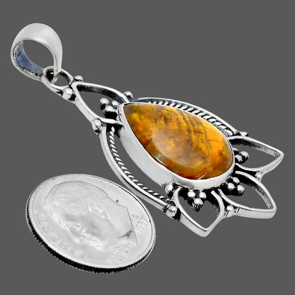 Premium Quality Natural Nellite Pendant P-1444 58-EP10752
