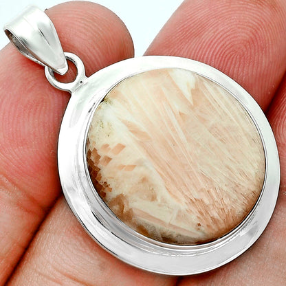 Premium Orange Scolecite - India Pendant P-1076 58-EP10754