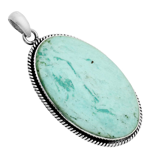 Premium Quality Dendritic Chrysoprase - Africa Pendant P-1056 58-EP10762