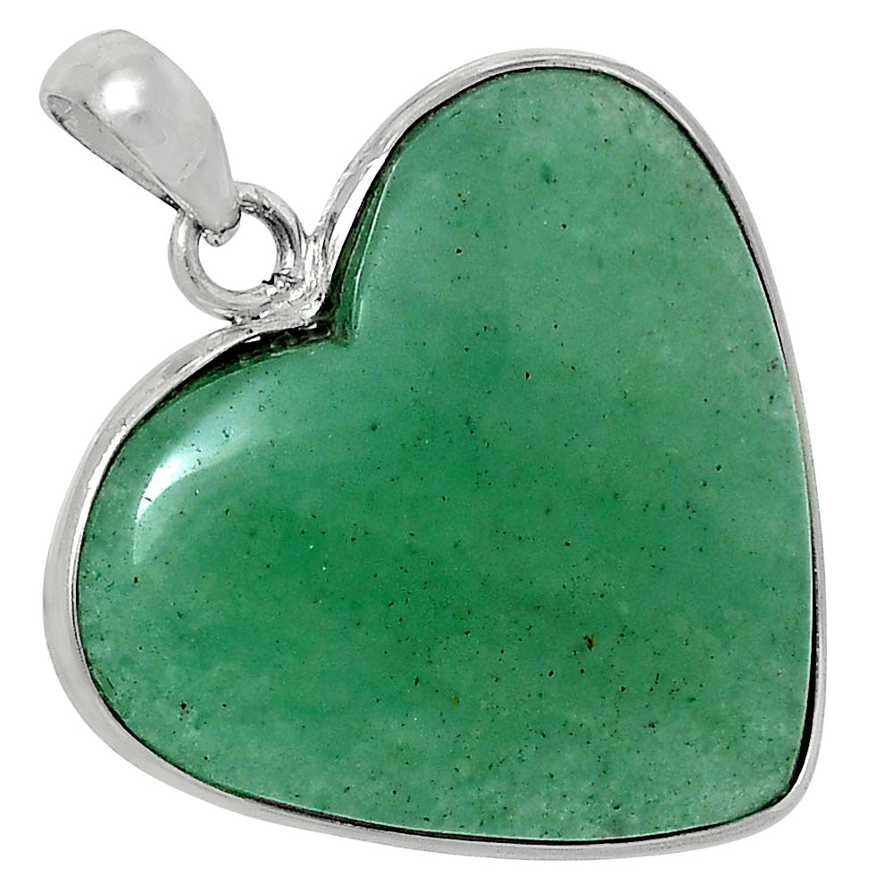 Heart Premium Green Aventurine Pendant P-1043 58-EP10766