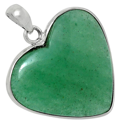 Heart Premium Green Aventurine Pendant P-1043 58-EP10766