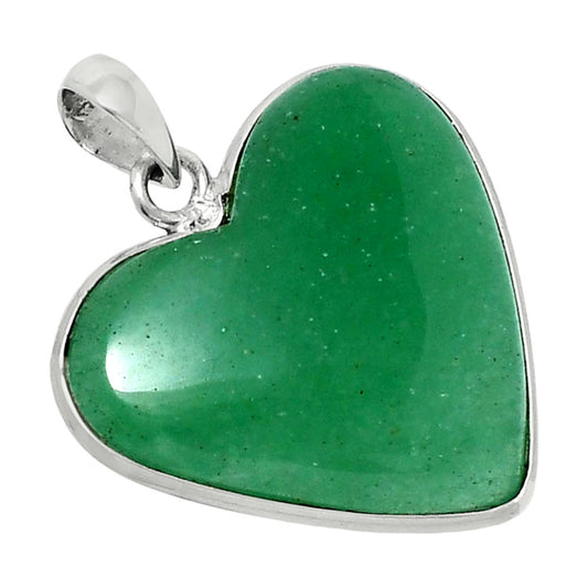 Heart Premium Green Aventurine Pendant P-1043 58-EP10767