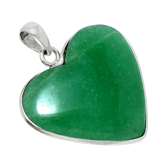 Heart Premium Green Aventurine Pendant P-1043 58-EP10768