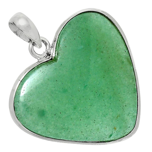 Heart Premium Green Aventurine Pendant P-1043 58-EP10769