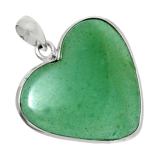 Heart Premium Green Aventurine Pendant P-1043 58-EP10769