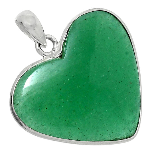 Heart Premium Green Aventurine Pendant P-1043 58-EP10771
