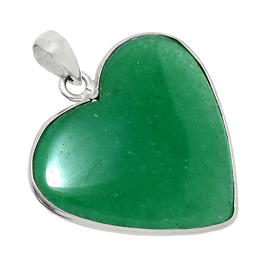 Heart Premium Green Aventurine Pendant P-1043 58-EP10772
